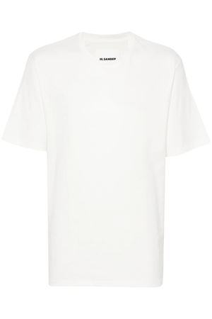 T-shirt in cotone bianco JIL SANDER | J22GC0189J46219104